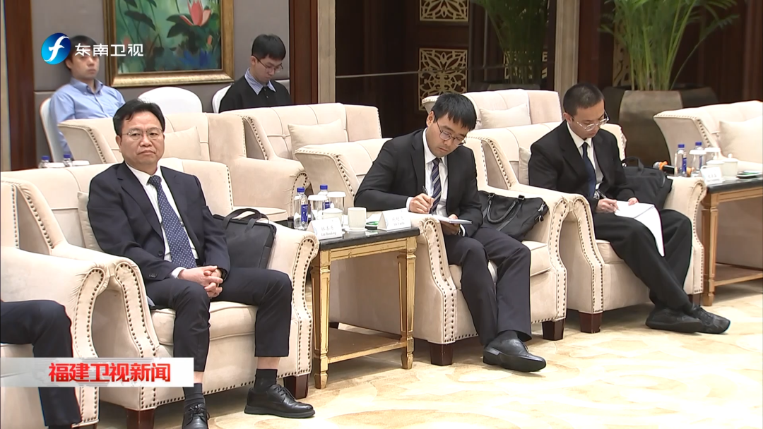 福建省领导会见巴勒斯坦多党干部考察团
